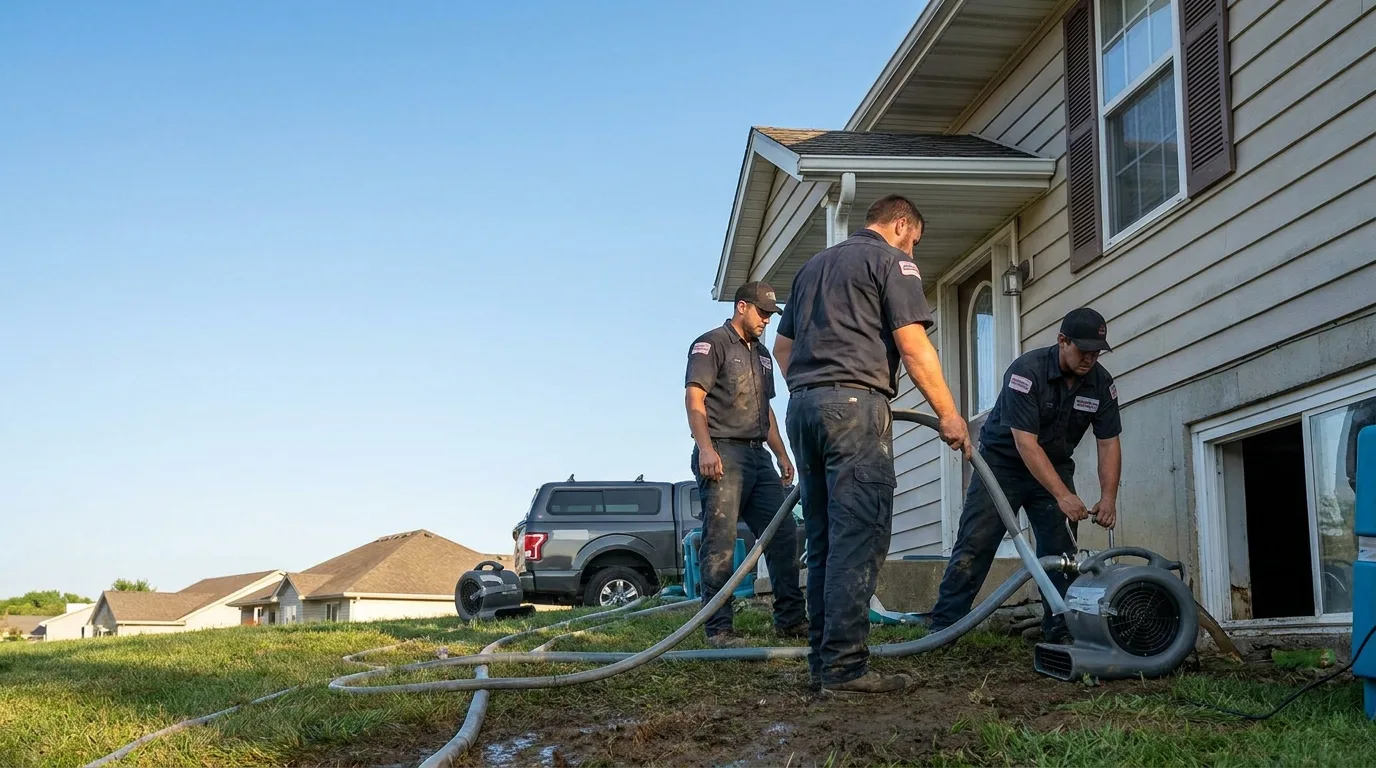 Water Removal in Glenpool, OK near me